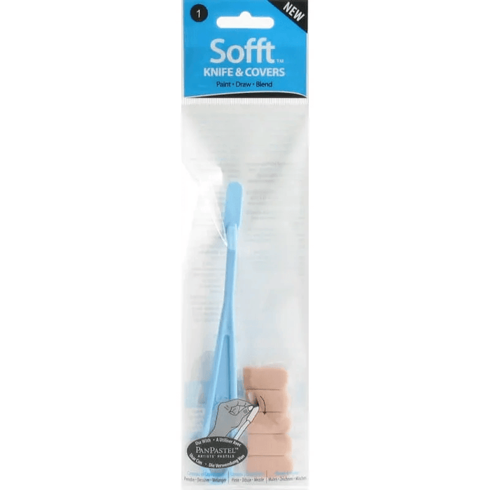 PANPASTEL PANPASTEL Panpastel Sofft 65001 KNIFE & COVERS No.1 ROUND