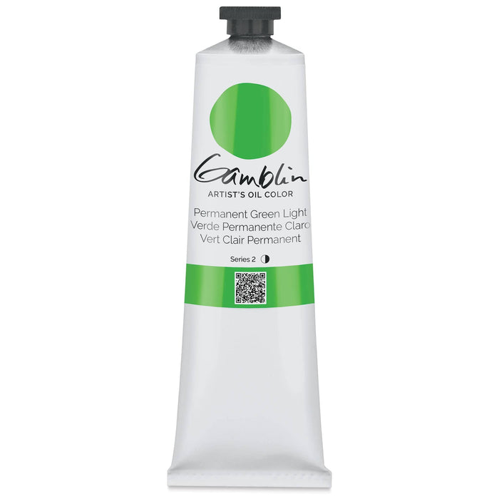 GAMBLIN ARTIST OILS GAMBLIN 150ml Permanent Green Light Gamblin Oil