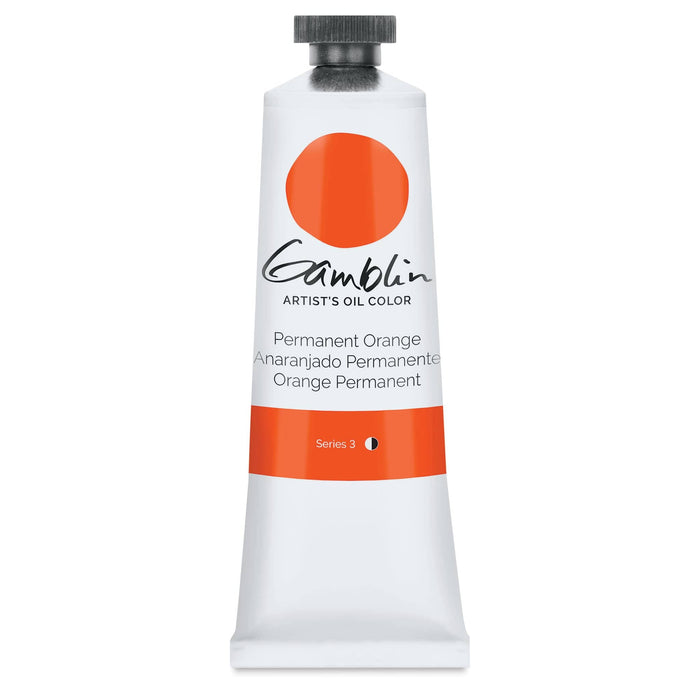 GAMBLIN ARTIST OILS GAMBLIN 37ml Permanent Orange Gamblin Oil