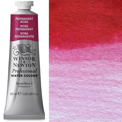 WINSOR & NEWTON WATERCOLOURS WINSOR & NEWTON Permanent Rose 502 Winsor & Newton Watercolours 37ml