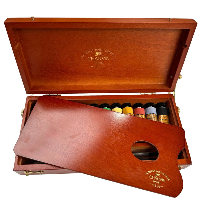 Charvin Extra Fine Gouache Wooden Box Set