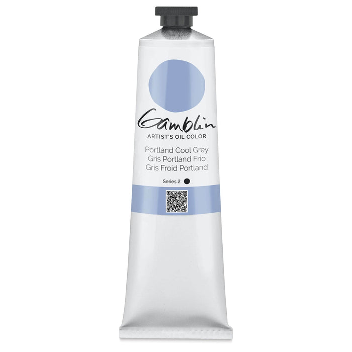 GAMBLIN ARTIST OILS GAMBLIN 150ml Portland Cool Grey Gamblin Oil