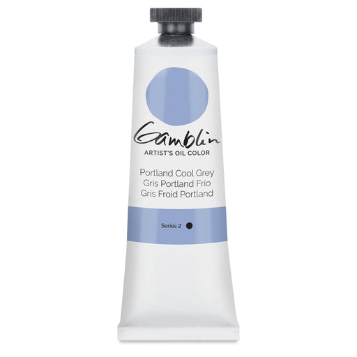 GAMBLIN ARTIST OILS GAMBLIN 37ml Portland Cool Grey Gamblin Oil