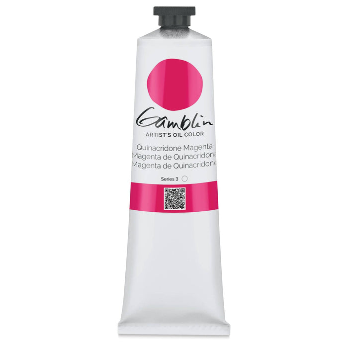 GAMBLIN ARTIST OILS GAMBLIN 150ml Quinacridone Magenta Gamblin Oil