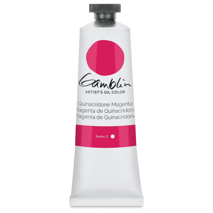 GAMBLIN ARTIST OILS GAMBLIN 37ml Quinacridone Magenta Gamblin Oil
