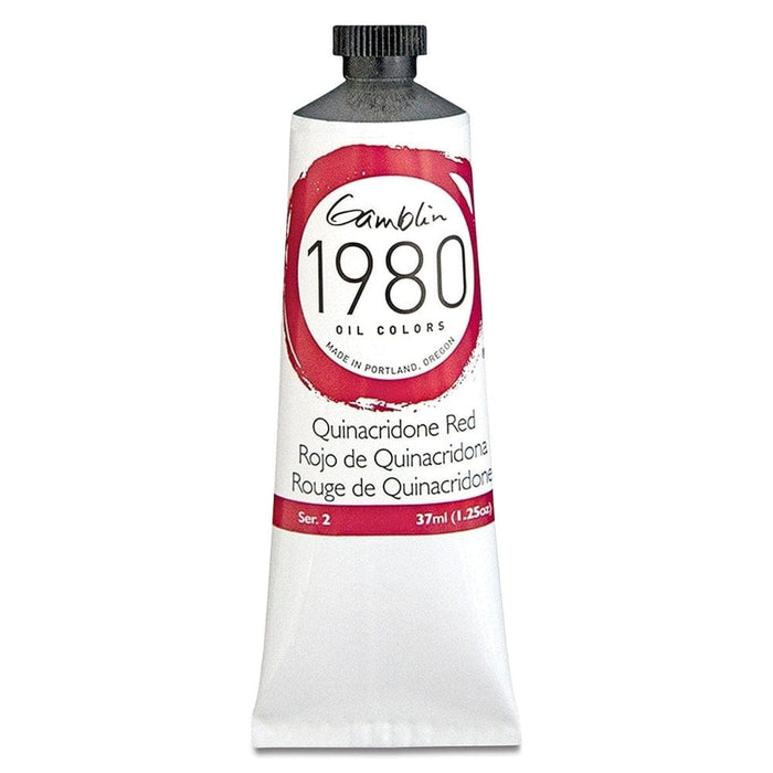 GAMBLIN 1980 GAMBLIN 37ml Quinacridone Red Gamblin 1980