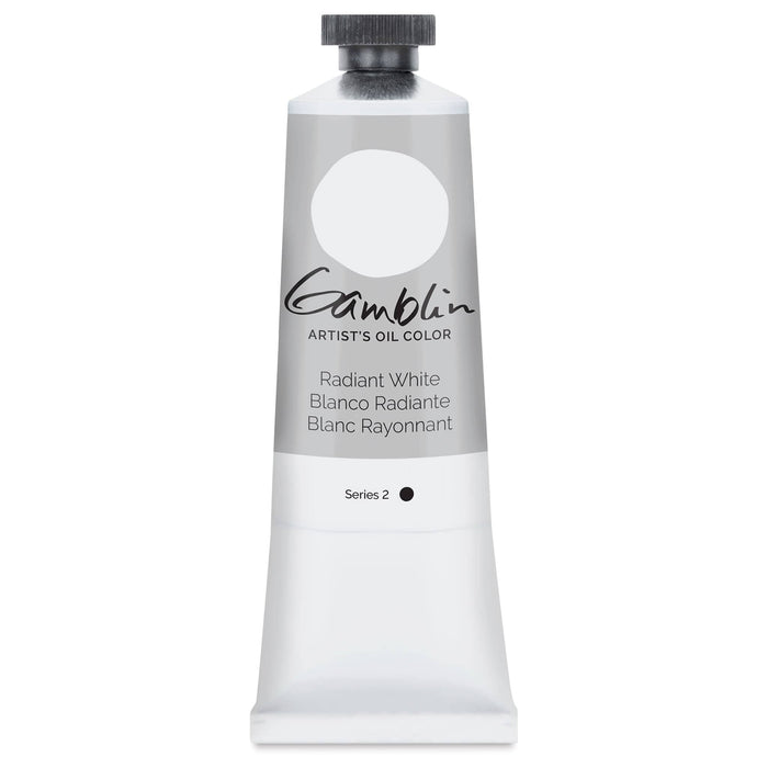GAMBLIN ARTIST OILS GAMBLIN 37ml Radiant White Gamblin Oil