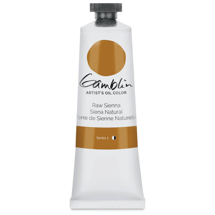 GAMBLIN ARTIST OILS GAMBLIN 37ml Raw Sienna Gamblin Oil