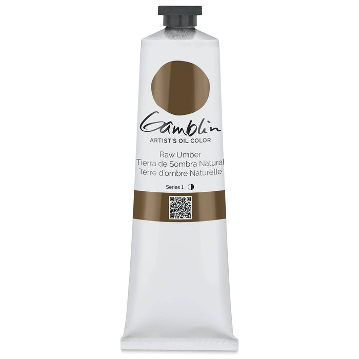 GAMBLIN ARTIST OILS GAMBLIN 150ml Raw Umber Gamblin Oil