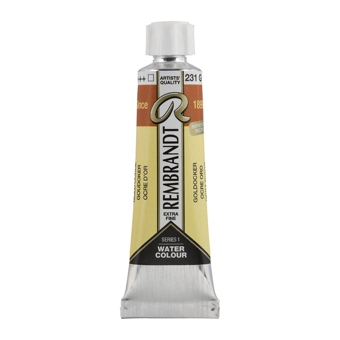 REMBRANDT WATERCOLOURS REMBRANDT WATERCOLOURS Rembrandt Watercolour 10ml - 231 - Gold Ochre