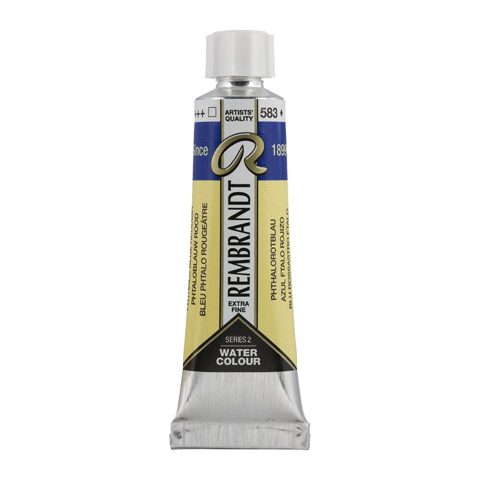 REMBRANDT WATERCOLOURS REMBRANDT WATERCOLOURS Rembrandt Watercolour 10ml - 583 - Phthalo Blue Reddish