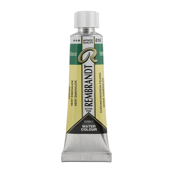 REMBRANDT WATERCOLOURS REMBRANDT WATERCOLOURS Rembrandt Watercolour 10ml - 616 - Viridian