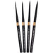 SILVER BRUSH SILVER BRUSH Silver Brush 3124ST Black Velvet Voyage Travel Set