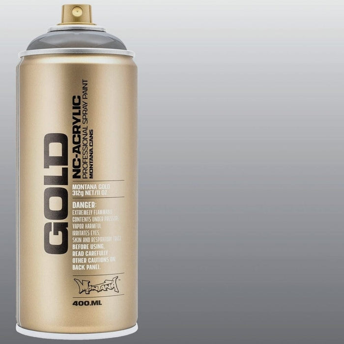 MONTANA MONTANA T9000 Montana Gold Can Transparent Black 400ml