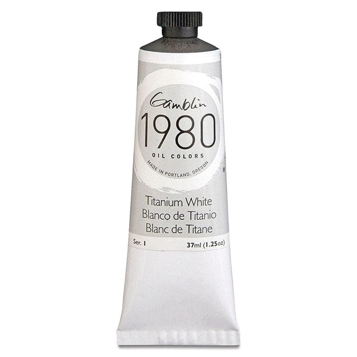 GAMBLIN 1980 GAMBLIN 37ml Titanium White Gamblin 1980