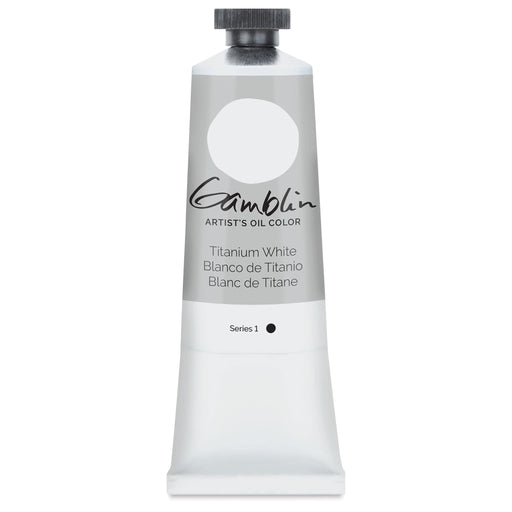 GAMBLIN ARTIST OILS GAMBLIN 37ml Titanium White Gamblin Oil