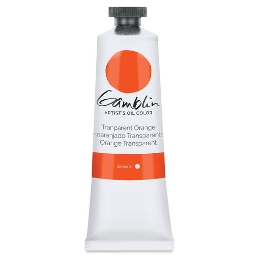 GAMBLIN ARTIST OILS GAMBLIN 37ml Transparent Orange Gamblin Oil