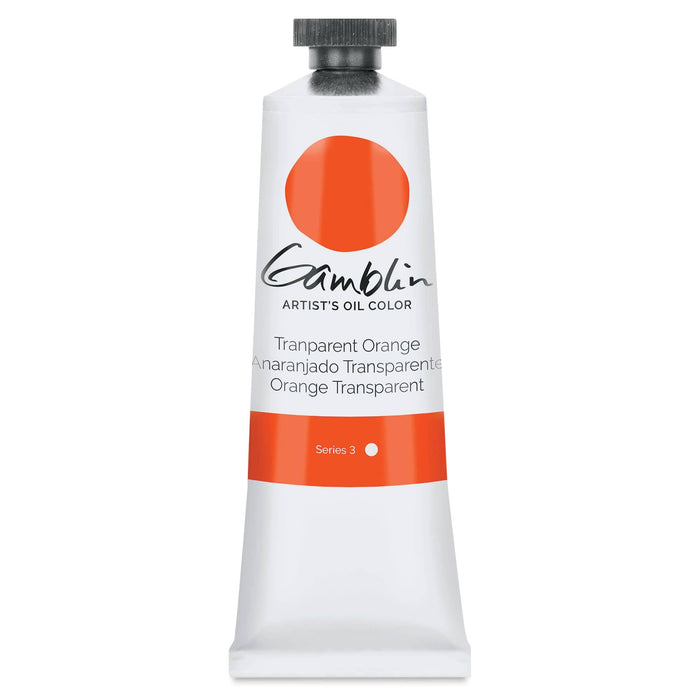 GAMBLIN ARTIST OILS GAMBLIN 37ml Transparent Orange Gamblin Oil