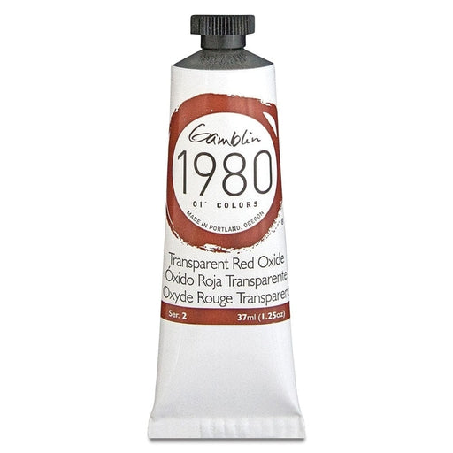 GAMBLIN 1980 GAMBLIN 37ml Transparent Red Oxide Gamblin 1980