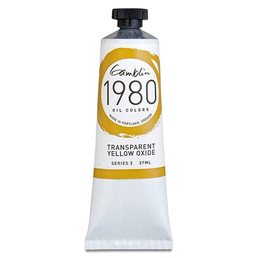 GAMBLIN 1980 GAMBLIN 37ml Transparent Yellow Oxide Gamblin 1980