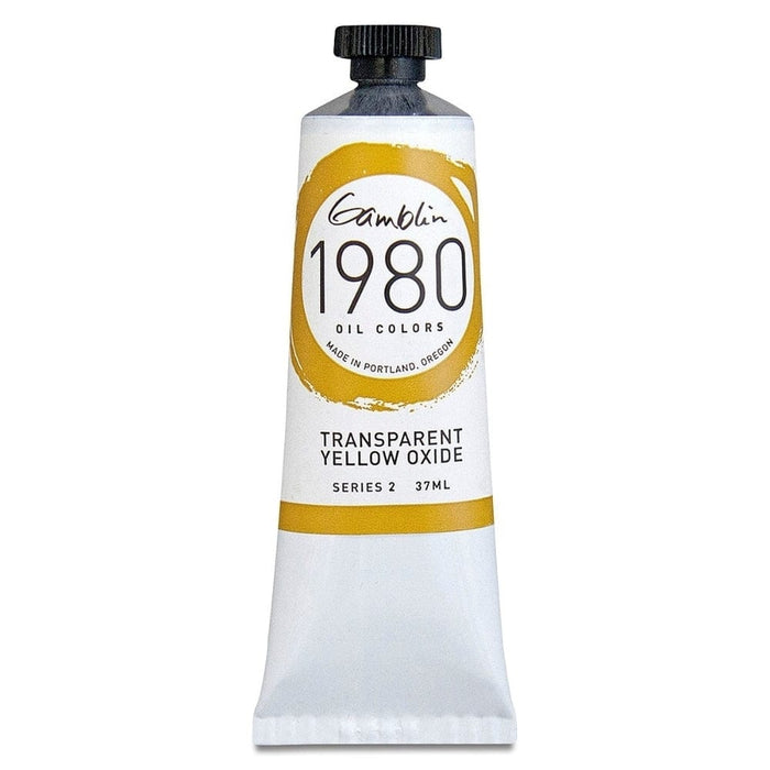 GAMBLIN 1980 GAMBLIN 37ml Transparent Yellow Oxide Gamblin 1980