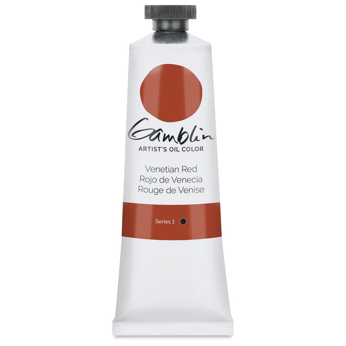 GAMBLIN ARTIST OILS GAMBLIN 37ml Venetian Red Gamblin Oil