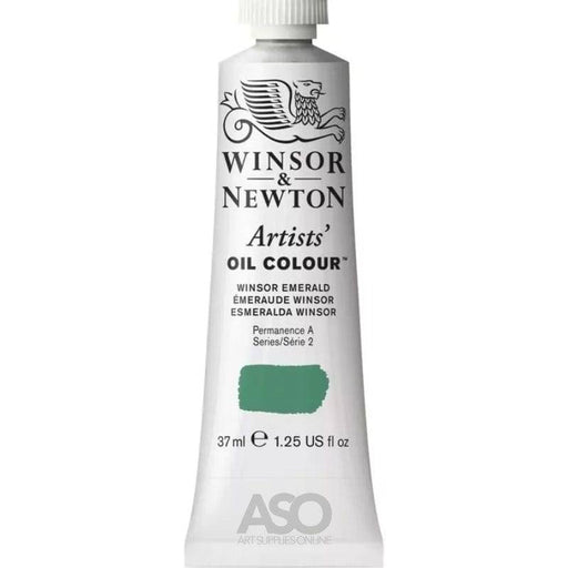 WINSOR & NEWTON ARTIST OILS WINSOR & NEWTON W&N Artist's Oil 37ml Winsor Emerald 708