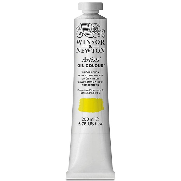 WINSOR & NEWTON ARTIST OILS WINSOR & NEWTON 200ml W&N Artist's Oil Winsor Lemon 722