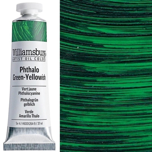 WILLIAMSBURG OILS WILLIAMSBURG Williamsburg Oils 37ml Phthalo Green-Yellowish