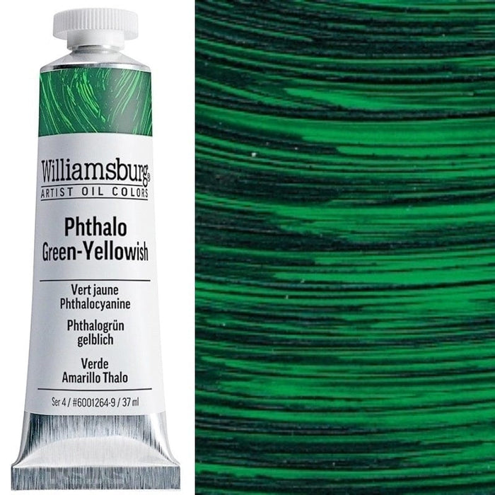WILLIAMSBURG OILS WILLIAMSBURG Williamsburg Oils 37ml Phthalo Green-Yellowish