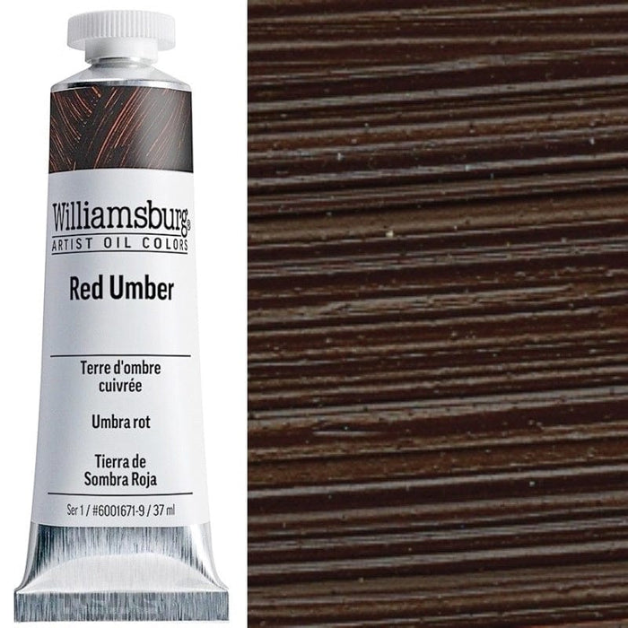 WILLIAMSBURG OILS WILLIAMSBURG Williamsburg Oils 37ml Red Umber