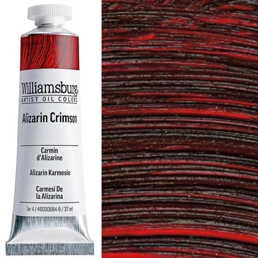 WILLIAMSBURG OILS WILLIAMSBURG 37ml Williamsburg Oils Alizarin Crimson
