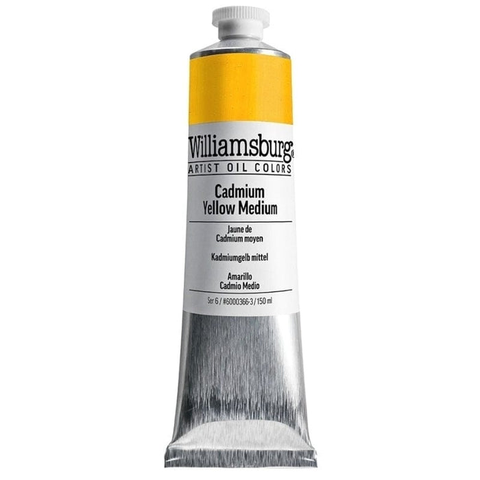 WILLIAMSBURG OILS WILLIAMSBURG 150ml Williamsburg Oils Cadmium Yellow Medium