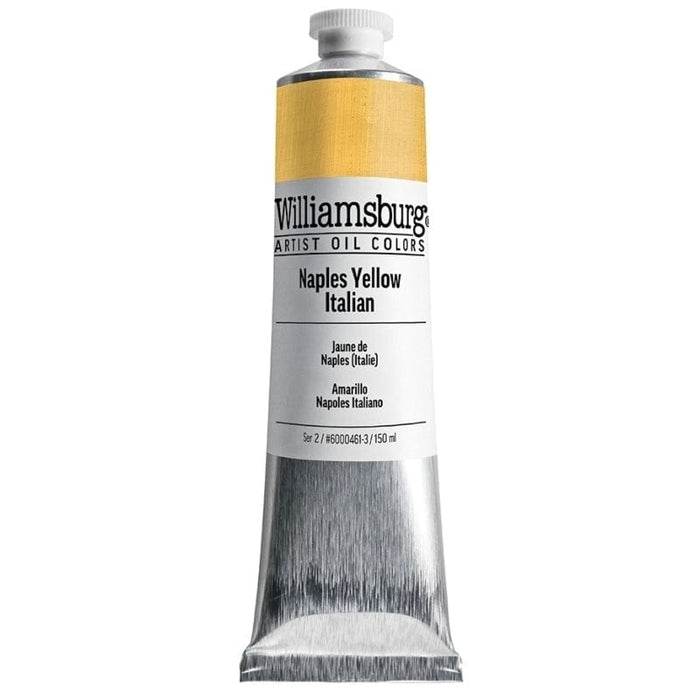 WILLIAMSBURG OILS WILLIAMSBURG 150ml Williamsburg Oils Naples Yellow Italian