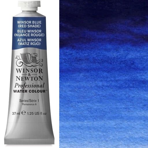 WINSOR & NEWTON WATERCOLOURS WINSOR & NEWTON Windor Blue (Red Shade) 709 Winsor & Newton Watercolours 37ml