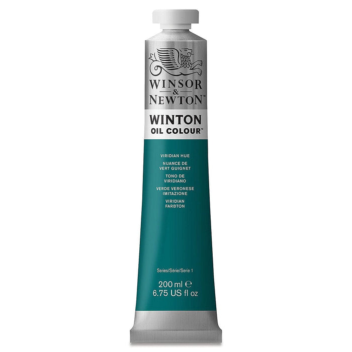 WINSOR & NEWTON WINTON WINSOR & NEWTON 200ml Winton Oils Viridian Hue 696