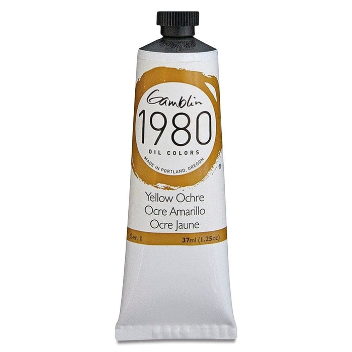 GAMBLIN 1980 GAMBLIN 37ml Yellow Ochre Gamblin 1980