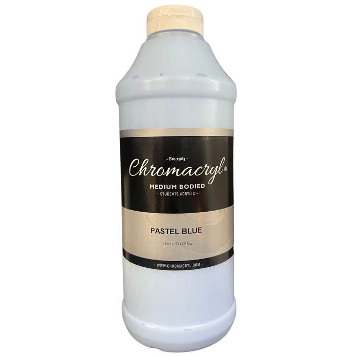 Chromacryl Pastel Colours 1 Litre - Art Supplies Online