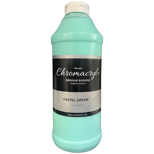 Chromacryl Pastel Colours 1 Litre - Art Supplies Online
