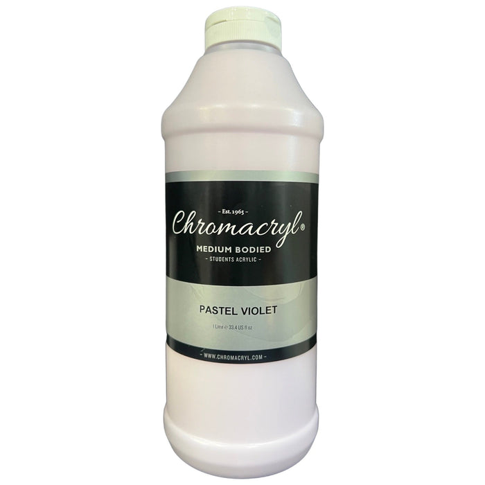 Chromacryl Pastel Colours 1 Litre - Art Supplies Online