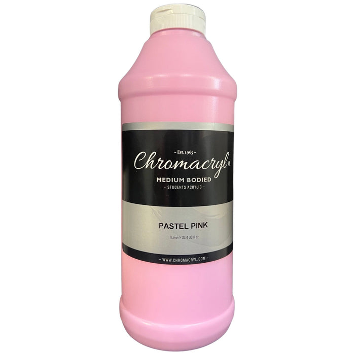 Chromacryl Pastel Colours 1 Litre - Art Supplies Online